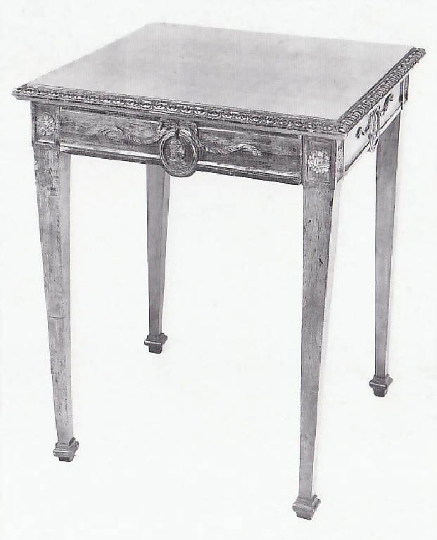 tavolino - bottega veneta (?) (fine, fine sec. XVIII, sec. XIX)