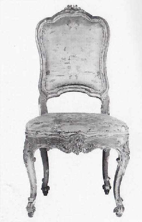 sedia - bottega lombarda (metà sec. XVIII)