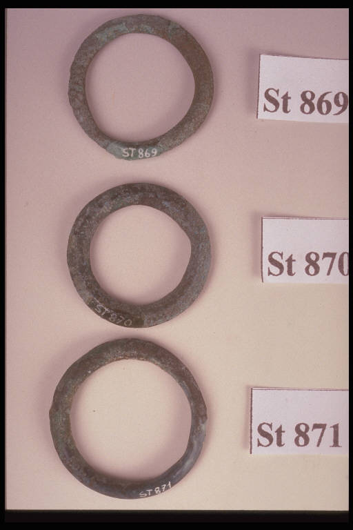 anello - cultura di Golasecca (sec. VII a.C)