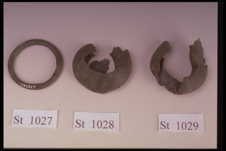 pendente - cultura di Golasecca (prima metà sec. VI a.C)
