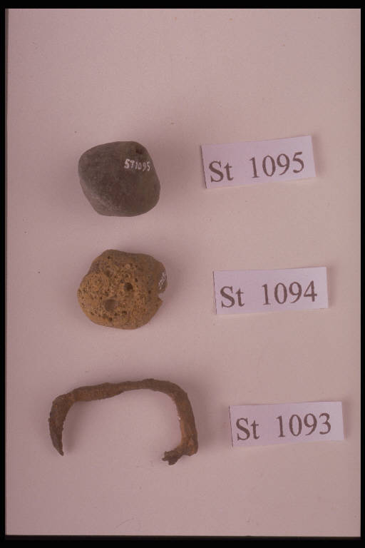 gancio di cintura o cinturone - cultura di Golasecca (sec. VII a.C)