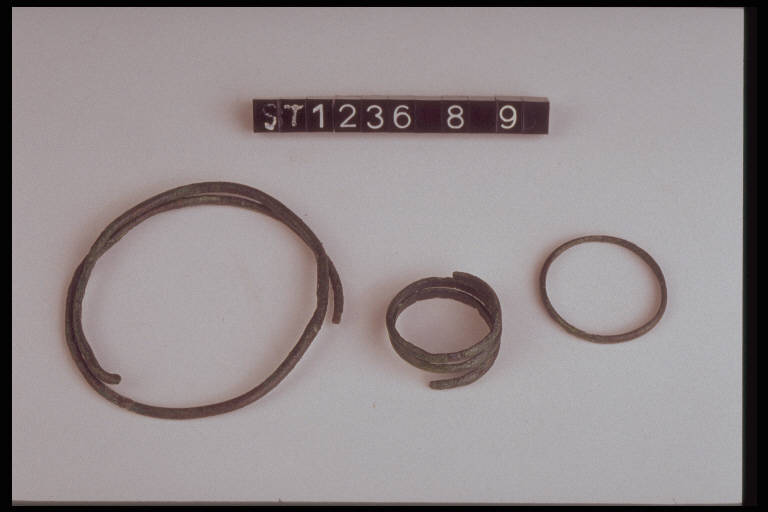 anello - cultura di Golasecca (sec. IX a.C)