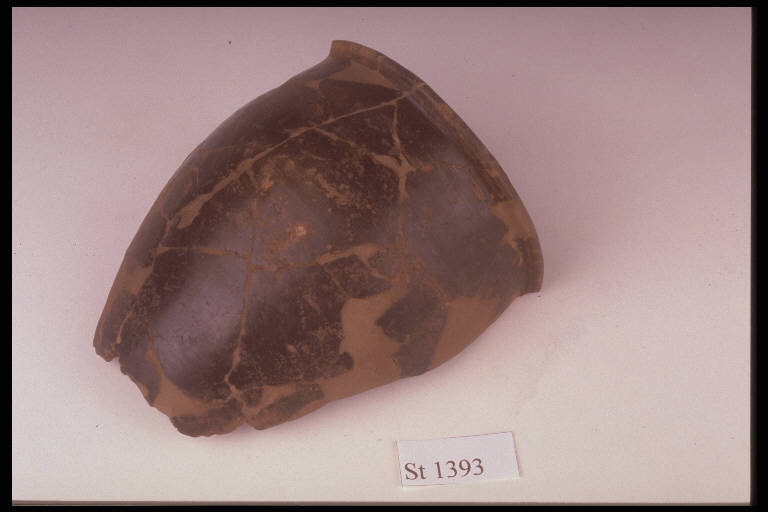 boccale ovoide - cultura di Golasecca (sec. V a.C)