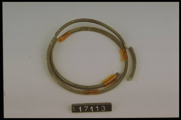 armilla - cultura di Golasecca (secc. VII/ IV a.C)