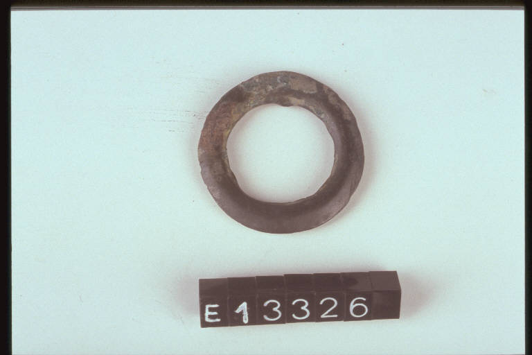 anello - cultura di Golasecca (fine/ inizio secc. V/ IV a.C)