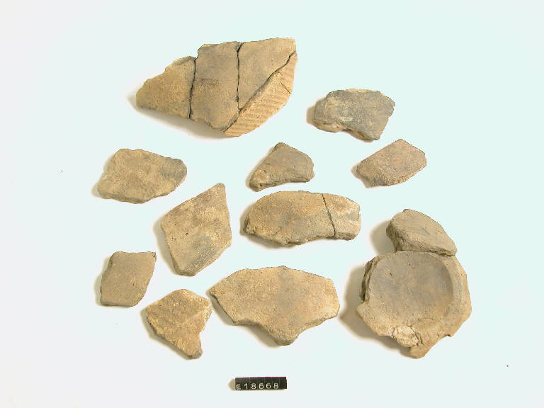 vaso biconico (frammenti di) - Cultura di Canegrate (sec. XIII a.C)