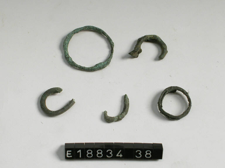 anello - cultura di Golasecca (secc. V/ IV a.C)