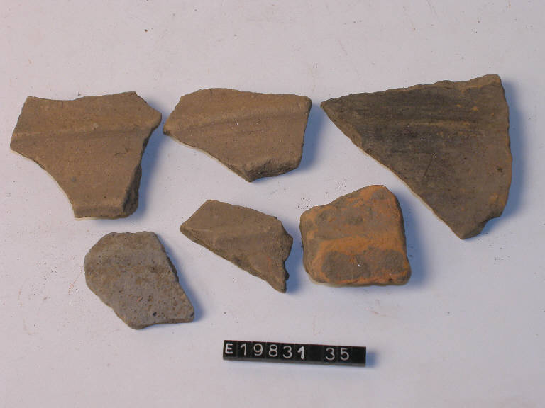 vaso (frammenti di) - cultura di Golasecca (secc. V/ IV a.C)