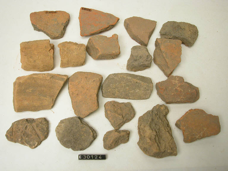 coppi e concotti (frammenti di) - cultura di Golasecca (secc. V/ IV a.C)