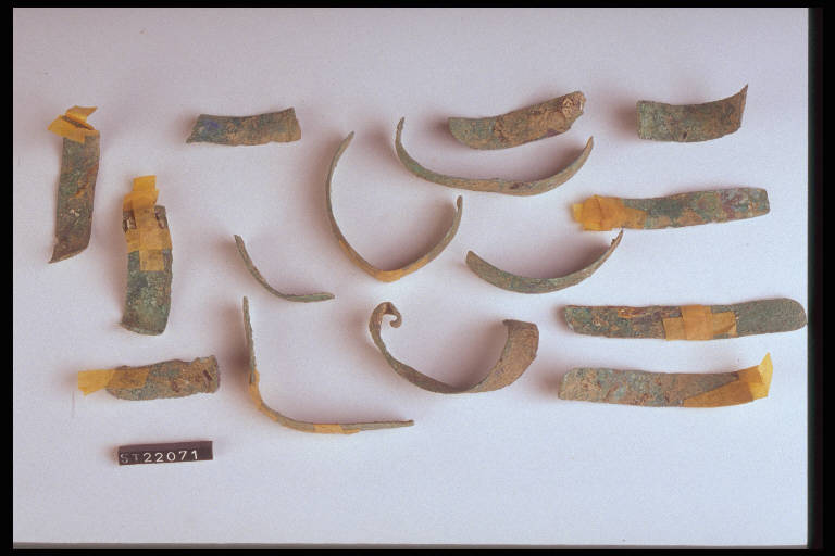 armille a nastro - cultura di Golasecca (secc. VIII/ VII a.C)
