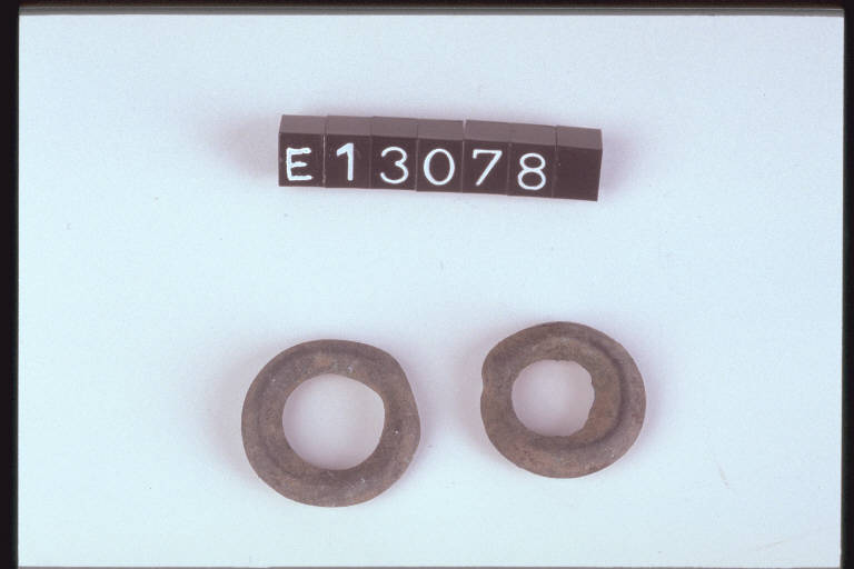 anelli - cultura di Golasecca (secc. X/ IV a.C)