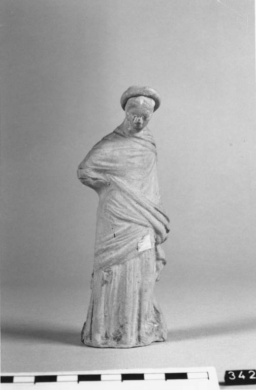 Figura femminile (statuetta) - ambito magno-greco (?) (primo quarto sec. III a.C)