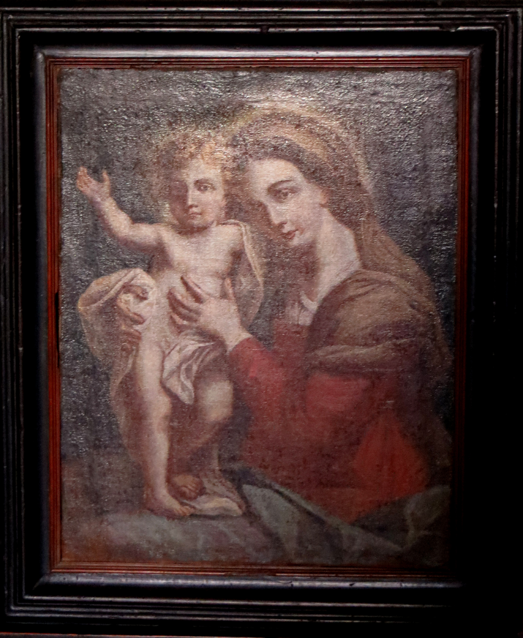 Madonna con Bambino (dipinto) - ambito marchigiano (fine/ inizio secc. XVII/ XVIII)