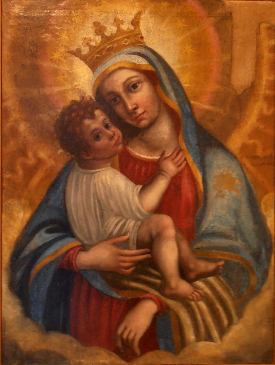 Madonna con Bambino (dipinto) - ambito marchigiano (sec. XVIII)