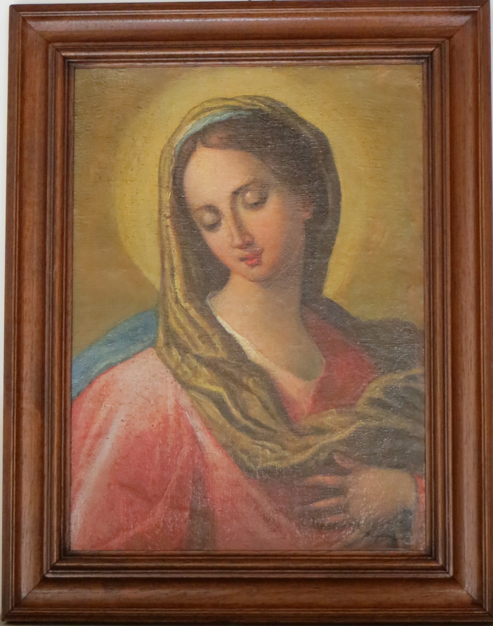 Madonna orante (dipinto) - ambito marchigiano (seconda metà sec. XVIII)