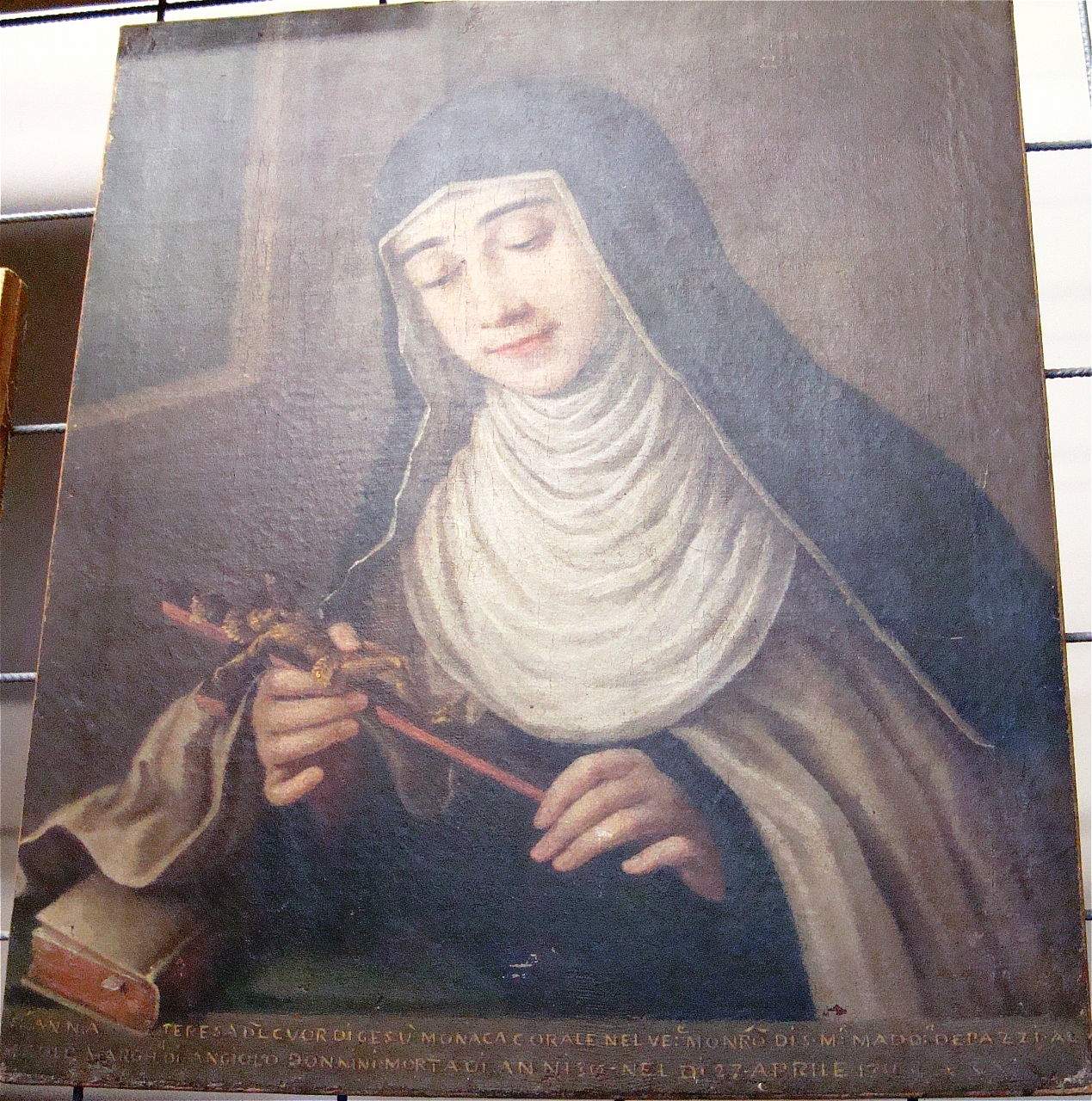 ritratto di suor Anna Teresa (dipinto) - ambito fiorentino (sec. XVIII)