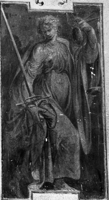 giustizia (dipinto) di Gentileschi Orazio (secondo quarto sec. XVII)