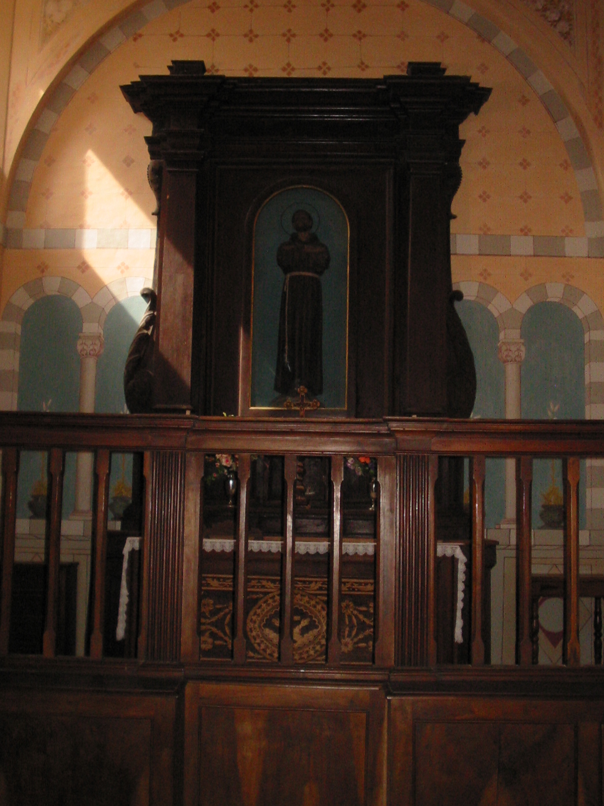 mostra d'altare - ambito marchigiano (XIX)