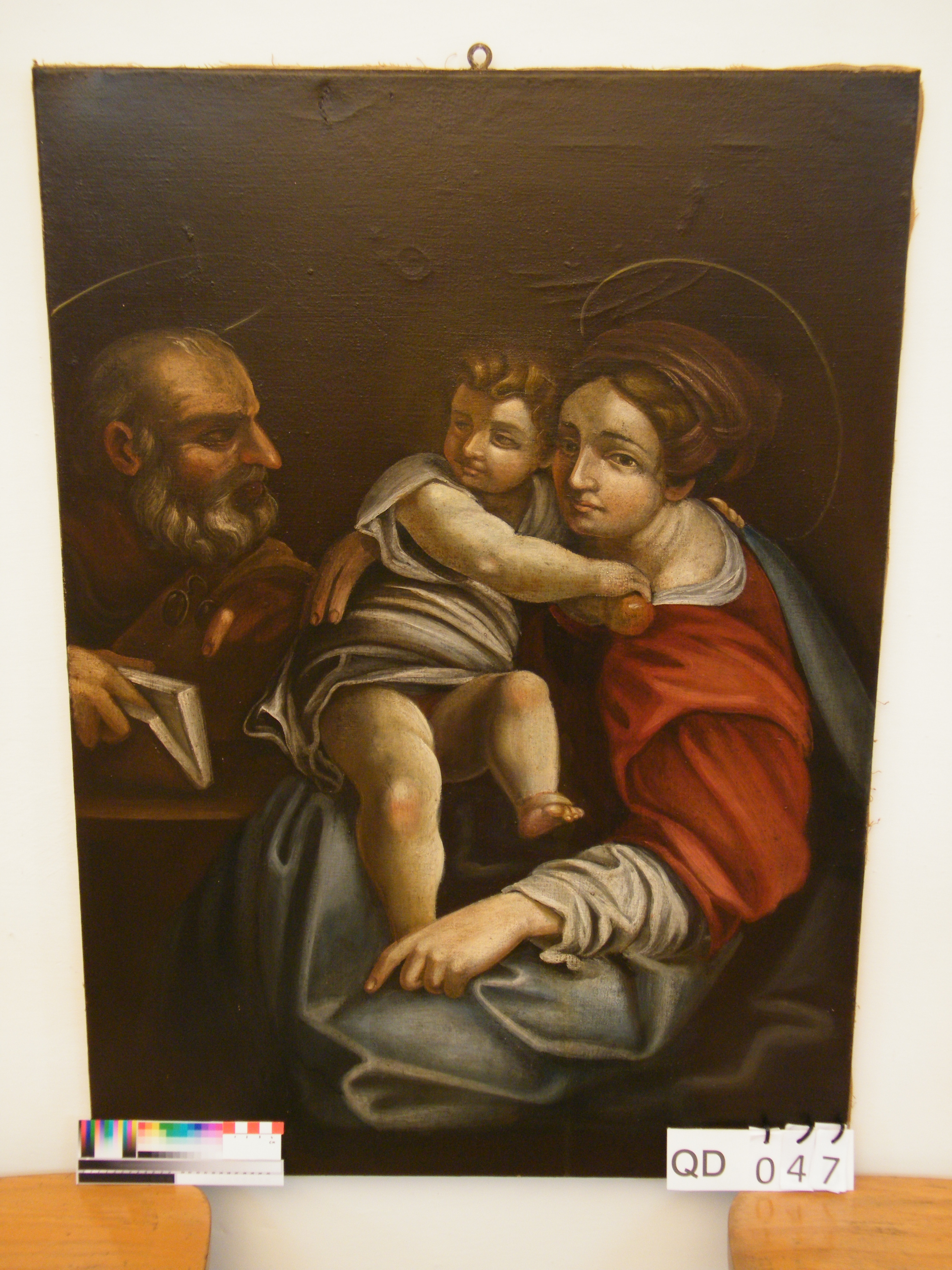 Sacra Famiglia (dipinto) - ambito marchigiano (fine/ inizio secc. XIX/ XX)