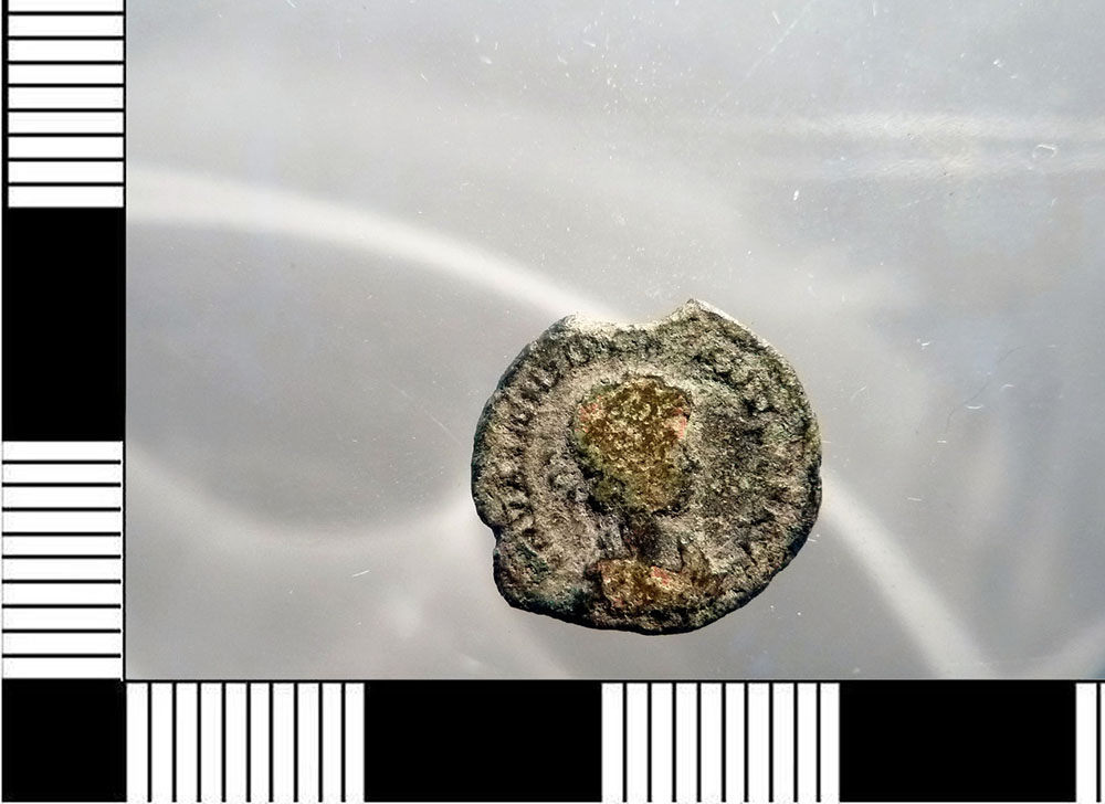 moneta - AE4 (Età di Valentiniano II)