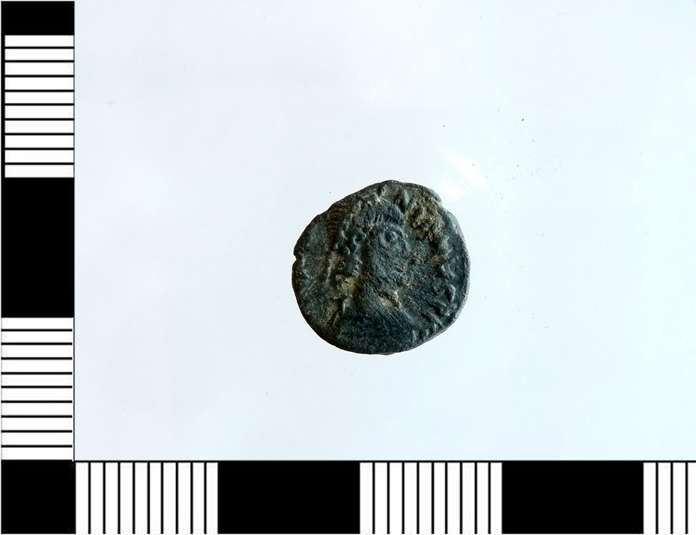 moneta - AE4 (Età di Valentiniano III)