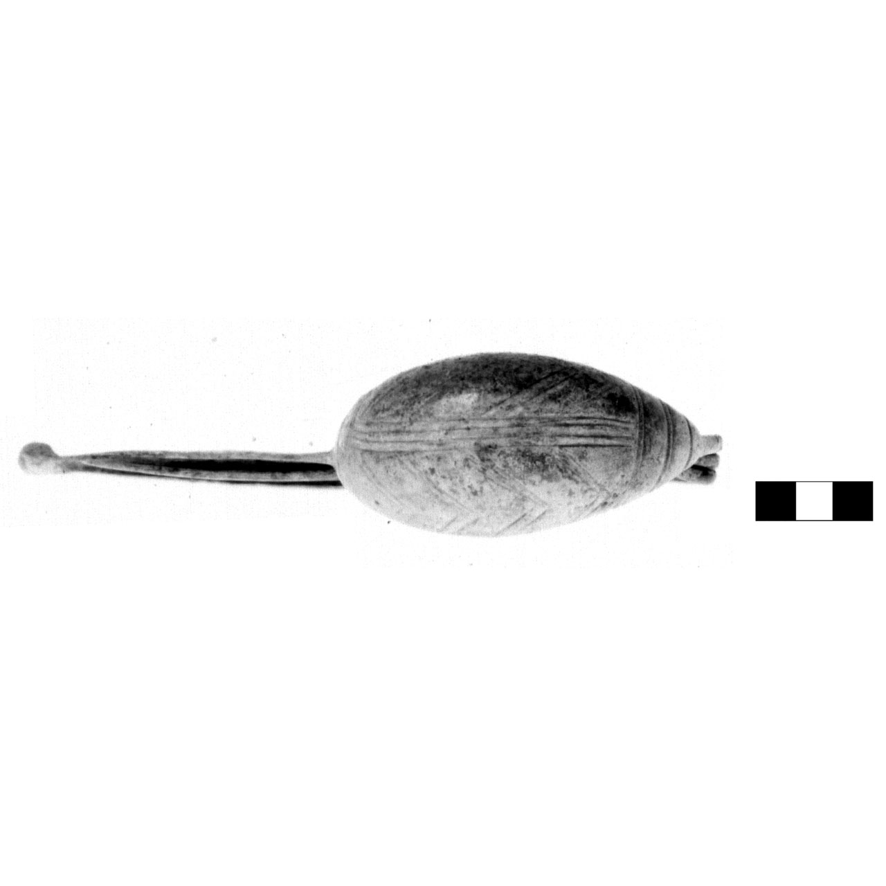 fibula a navicella - fase Piceno IV A (sec. VI a.C)