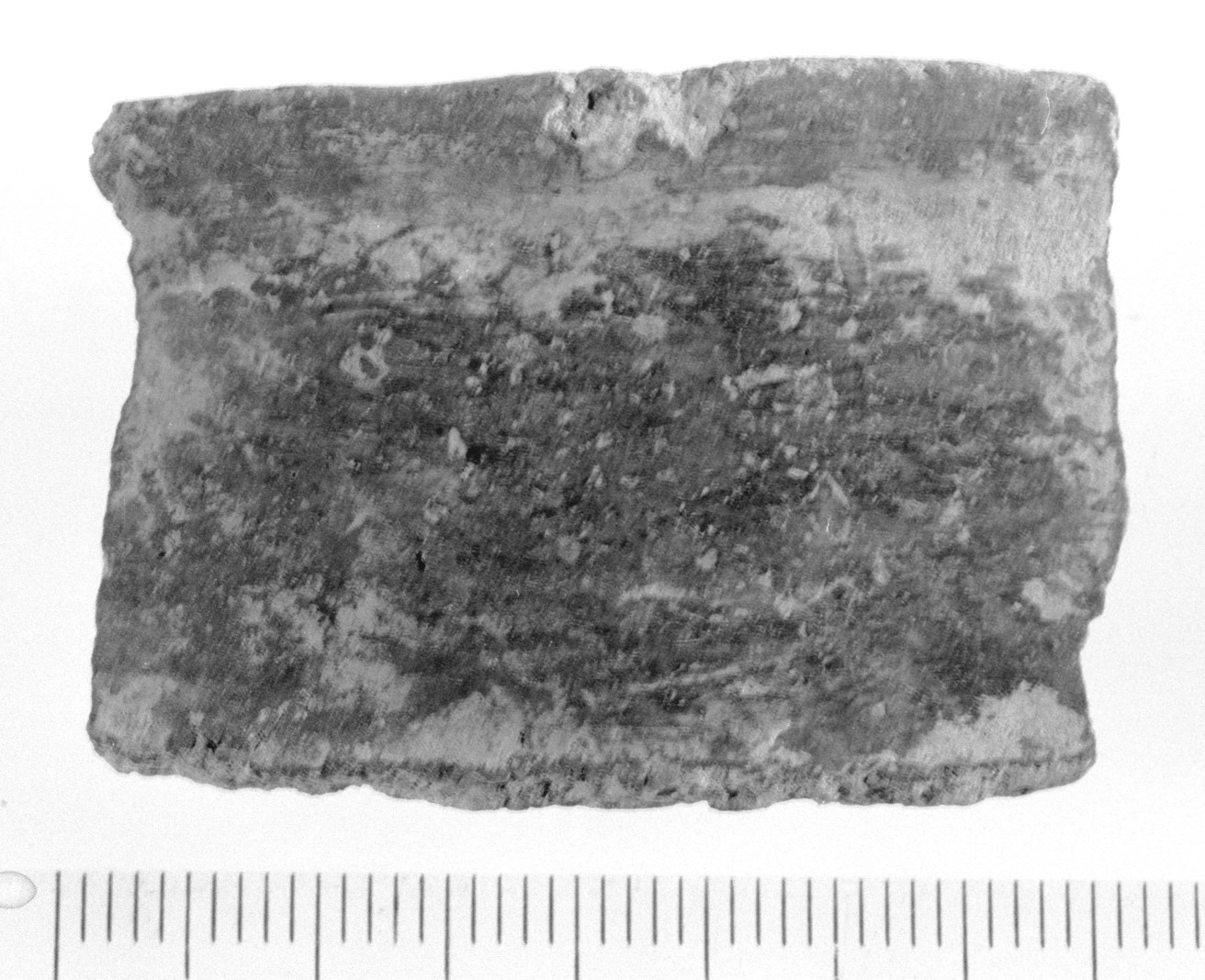 orlo di olletta/ frammento (sec. VII a.C)