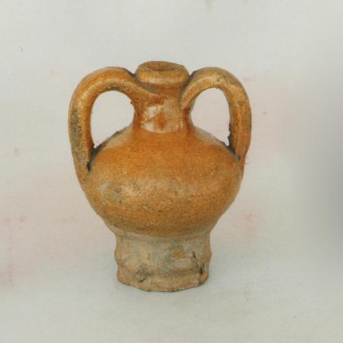 vaso portapalma, vasi, vasellame domestico - artigianato contadino (sec. XX prima metà, da 1900 a 1949)