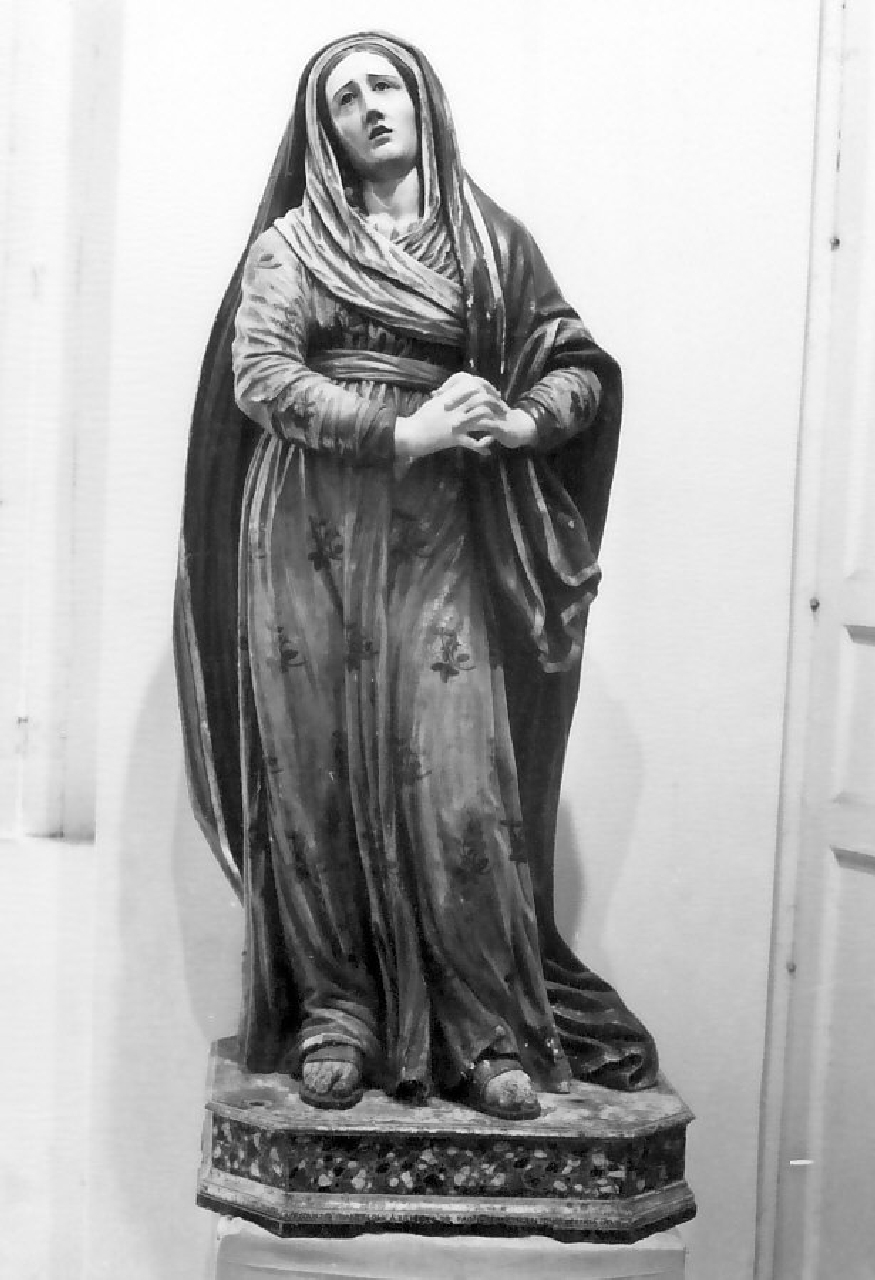 Madonna Addolorata (statua, opera isolata) di Pisani Venanzio (sec. XIX)