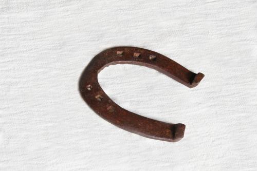 ferro di cavallo, amuleti - bottega del fabbro (sec. XX prima metà)