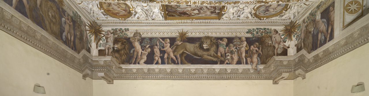 emblema (dipinto murale, serie) di Tassi Agostino (e aiuti), Cesari Giuseppe detto Cavalier d'Arpino (attribuito) (sec. XVII)