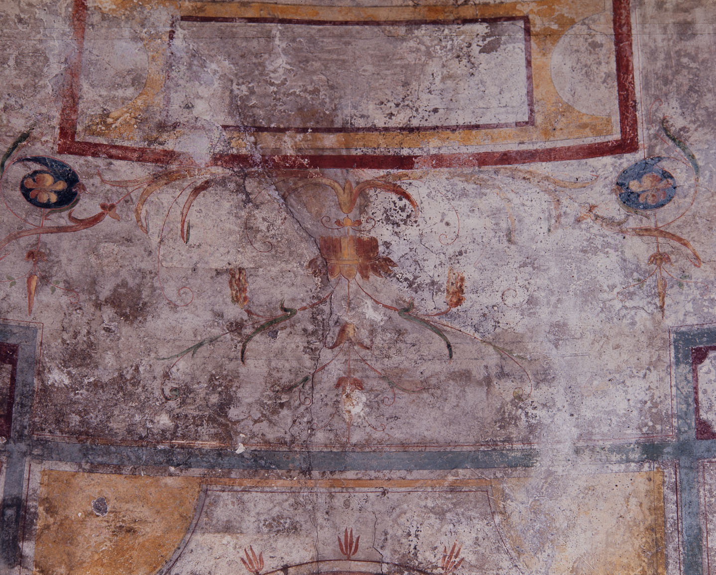 motivi decorativi geometrici (dipinto murale) di Luzio Romano (e aiuti) (sec. XVI)