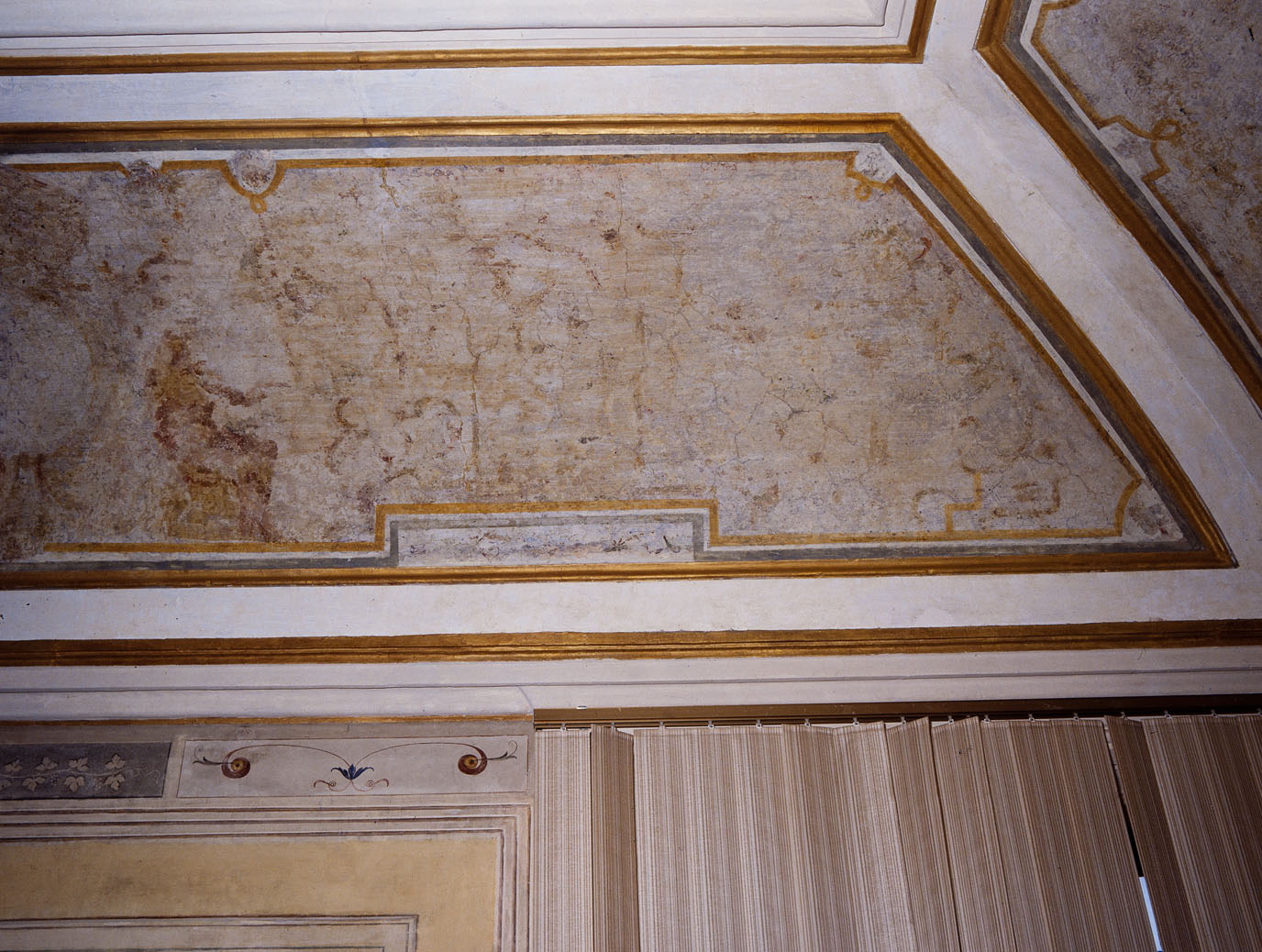 grottesche (dipinto murale) - ambito romano (sec. XVIII)