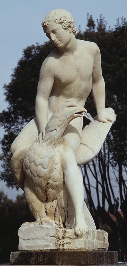 Ganimede (fontana monumentale) di Lorenzi Battista (sec. XVI)