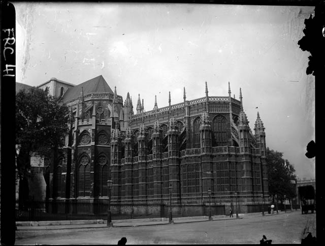 Londra - Westminster Abbey - cappella di Enrico VII (negativo) di Rossi, Giovanni Battista (XX)
