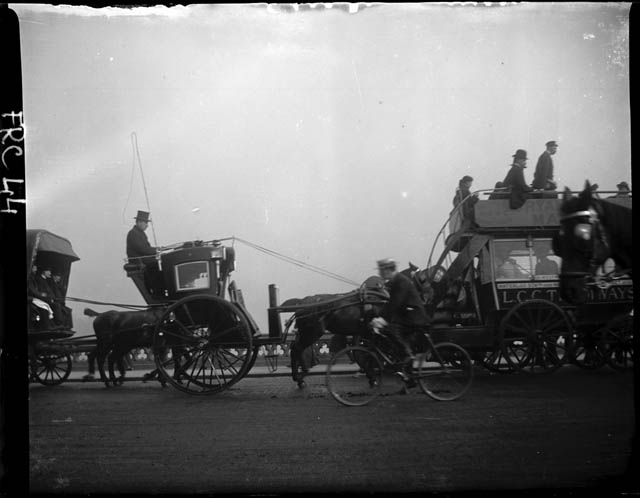 Londra - traffico cittadino (negativo) di Rossi, Giovanni Battista (XX)