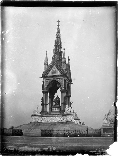 Londra - Albert Memorial (negativo) di Rossi, Giovanni Battista (XX)