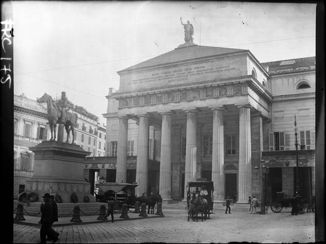 Genova - Teatro Carlo Felice (negativo) di Rossi, Giovanni Battista (XX)