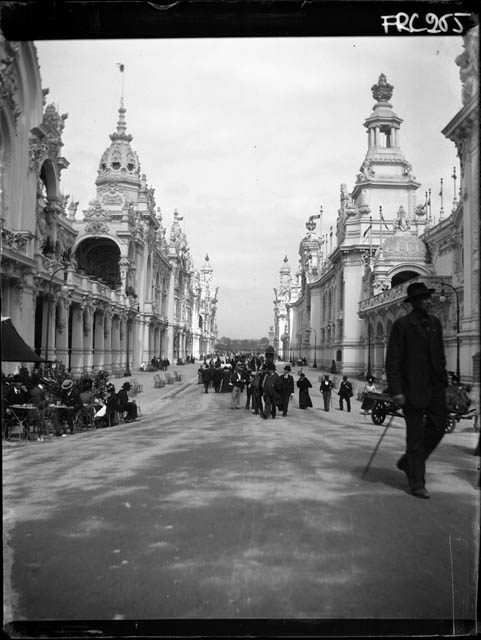 Parigi - Esposizione Universale del 1900 - Esplanade des Invalides (negativo) di Rossi, Giovanni Battista (XX)