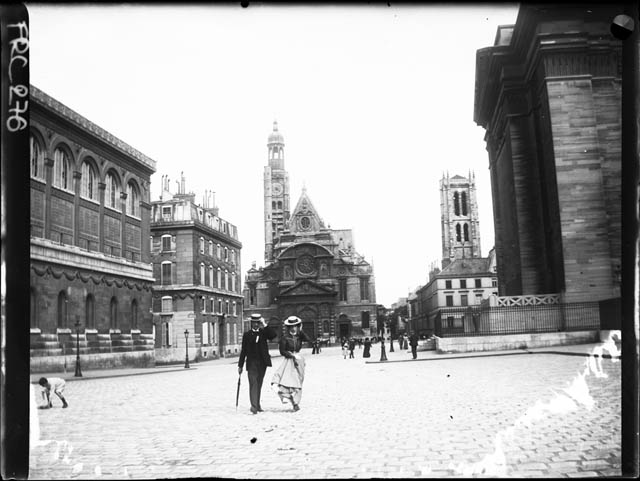 Parigi - chiesa di St. Etienne du Mont (negativo) di Rossi, Giovanni Battista (XX)