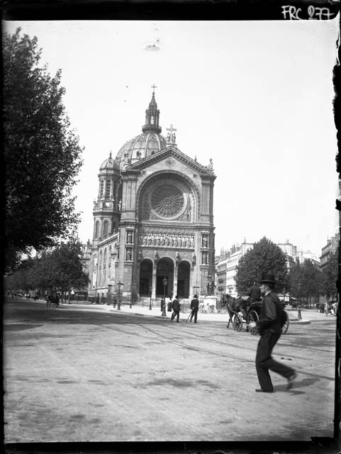 Parigi - Chiesa di St. Augustin (negativo) di Rossi, Giovanni Battista (XX)