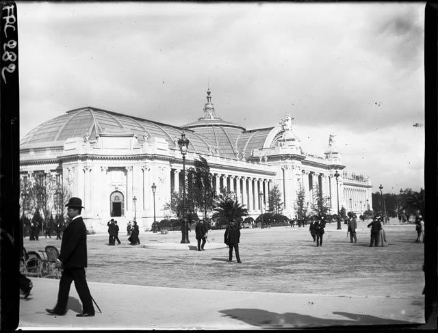 Parigi - Esposizione Universale del 1900 - Grand Palais (negativo) di Rossi, Giovanni Battista (XX)