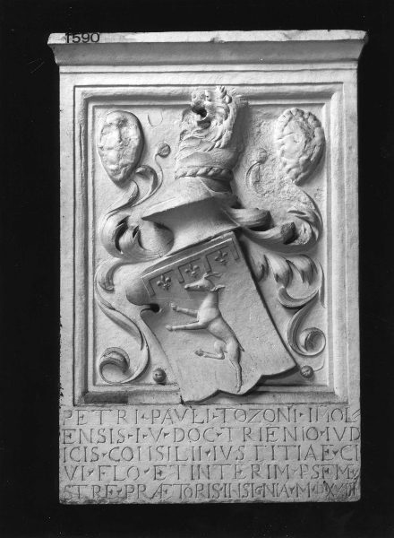 stemma gentilizio (calco) di Lab. Scuola Professionale di Arti Decorative e Industriali di Firenze (ultimo quarto sec. XIX)