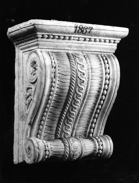 motivi decorativi (calco) di Lelli Oronzio (bottega) (ultimo quarto sec. XIX)