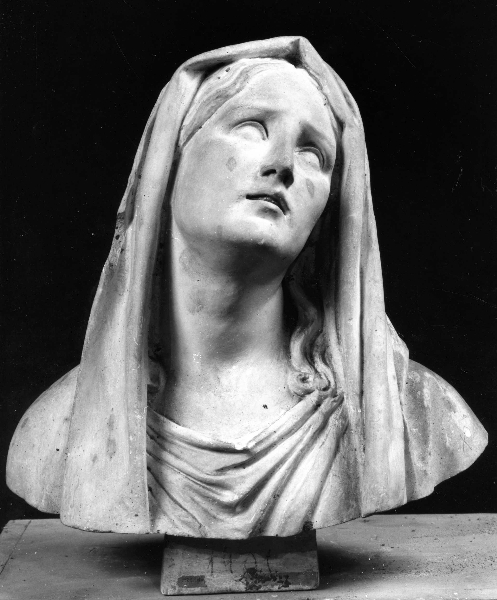 Madonna Addolorata (calco di scultura) di Lelli Oronzio (bottega) (ultimo quarto sec. XIX)