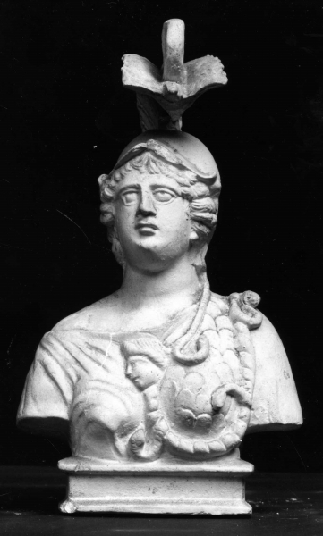 busto di Minerva (calco) di Laboratorio Istituto Statale d'Arte (bottega) (secondo quarto sec. XX)