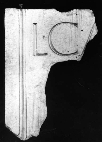 iscrizione (calco) di Laboratorio Istituto Statale d'Arte (secondo quarto sec. XX)