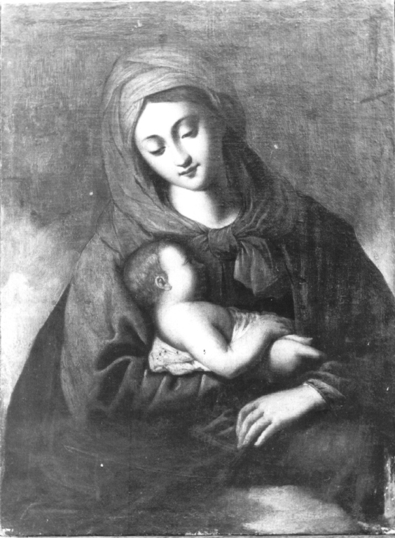 Madonna con Bambino (dipinto) - ambito Italia centrale (fine sec. XVII)