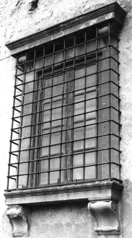 mostra di finestra - ambito romano (sec. XVI)