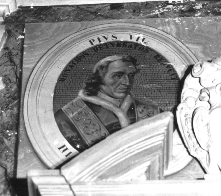 papa Pio VII (dipinto) - ambito romano (ultimo quarto sec. XIX)